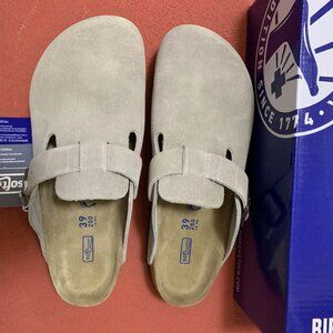 Birkenstock Grey Clogs